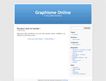 Tablet Screenshot of graphisme-online.com